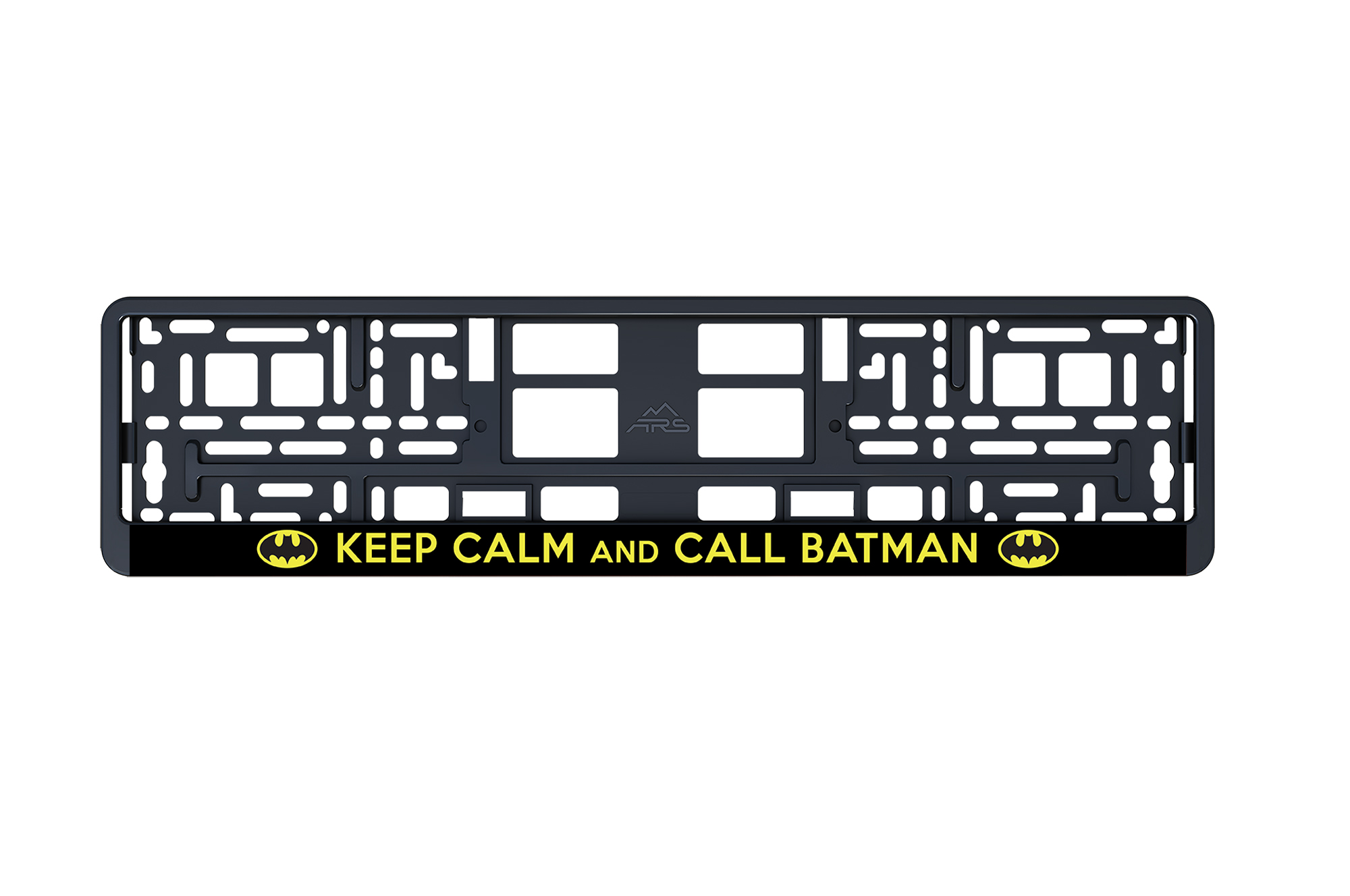 Рамка номерного знака с надписью Keep calm and call Batman купить по цене  550 рублей, Доставка по всей России