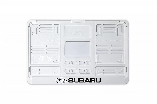 Рамка для номера Квадратная 290 х 170 "Subaru", 1 шт